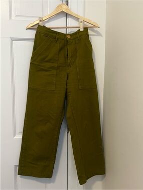 Big Bus Press Olive Green Utility Pants